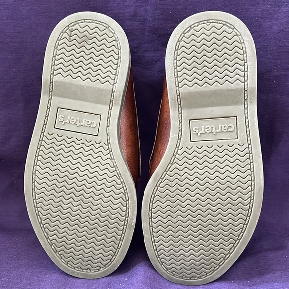 CARTER’S brown shoes toddler boy 8M - Picture 3 of 10
